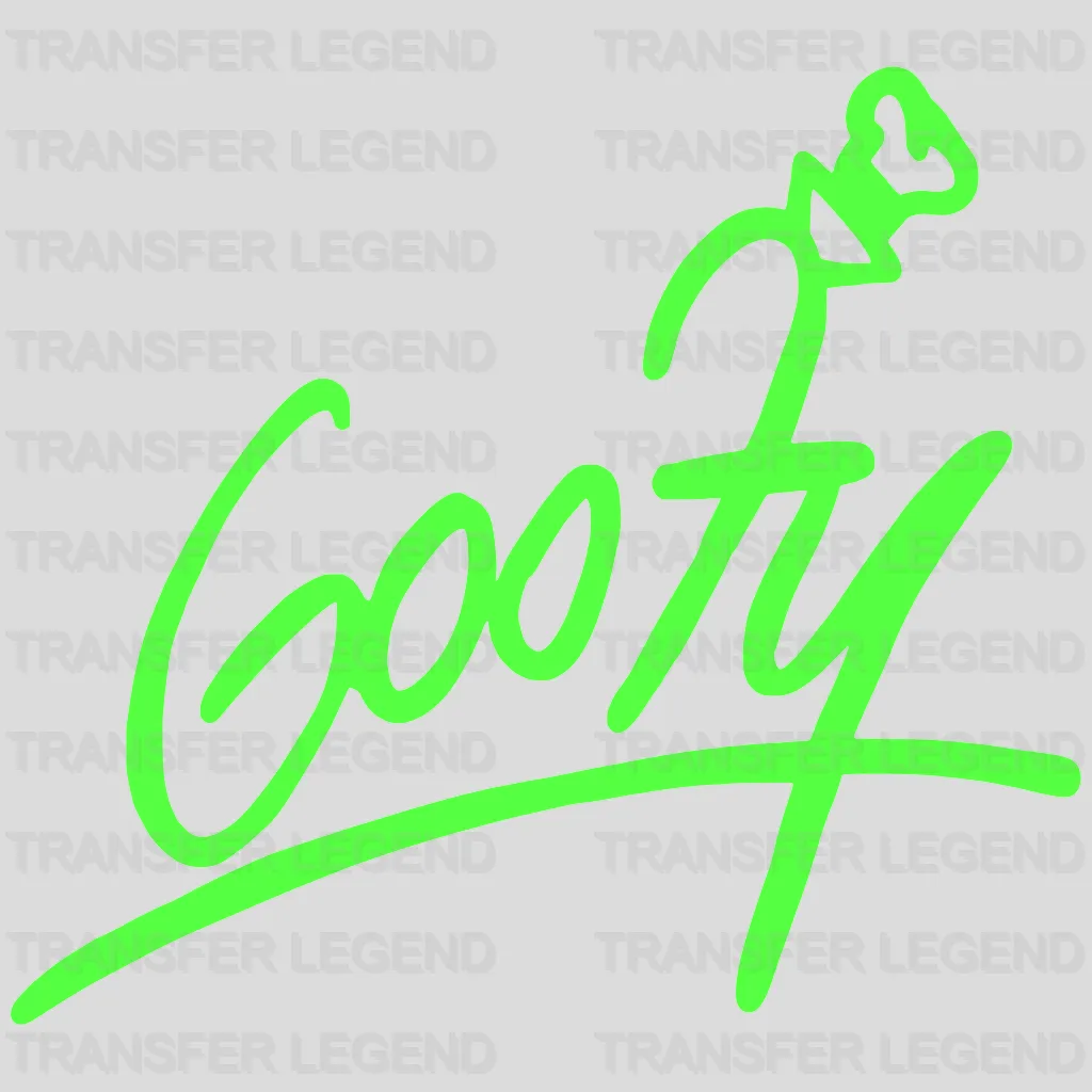 Character Goofy Design - DTF heat transfer - transferlegend