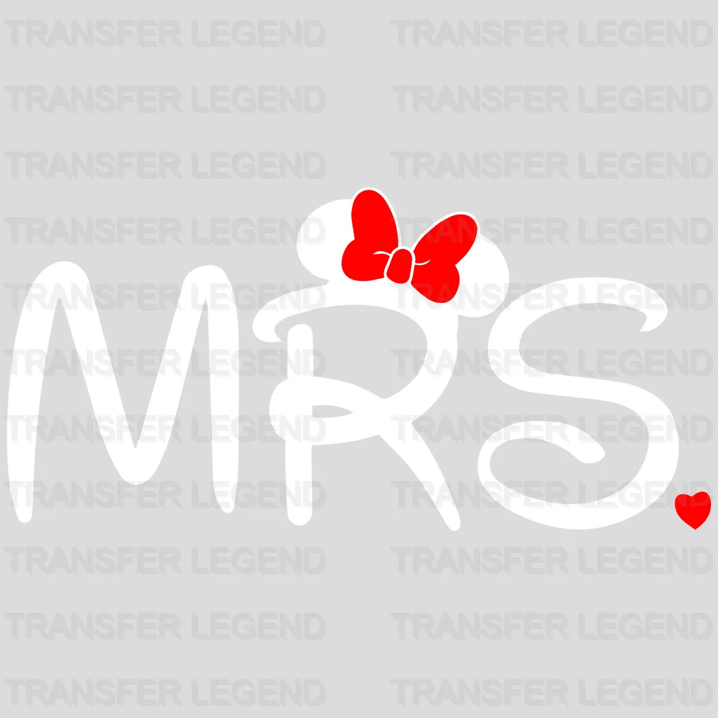 MRS Minnie Design - DTF heat transfer - transferlegend