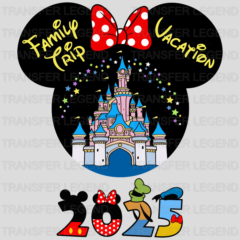 Wonderland By Night Mickey & Minnie Cartoon Designs - DTF Heat Transfer - transferlegend