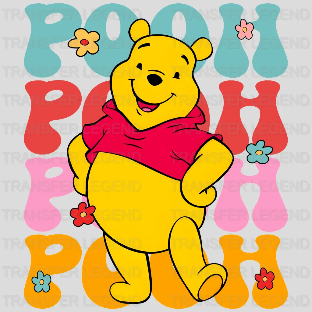 Poooh Disney Designs - DTF Heat Transfers
