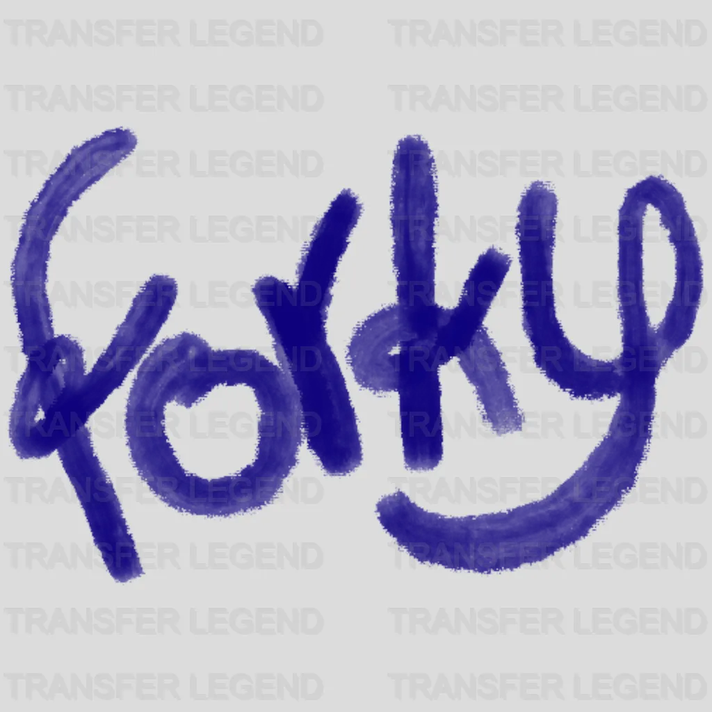 Character Forky Design - DTF heat transfer - transferlegend