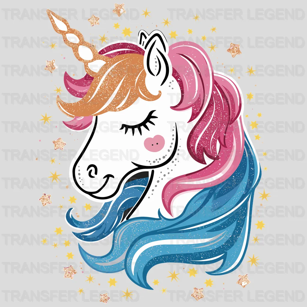 Sweet Unicorn Design - DTF Heat Transfers - transferlegend