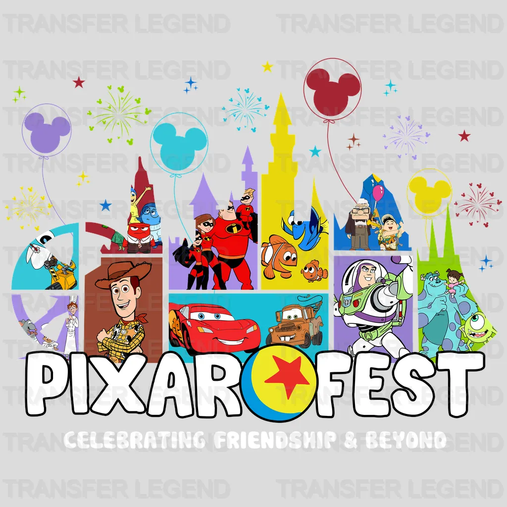 Friendship Fest Disney Designs - DTF Heat Transfers