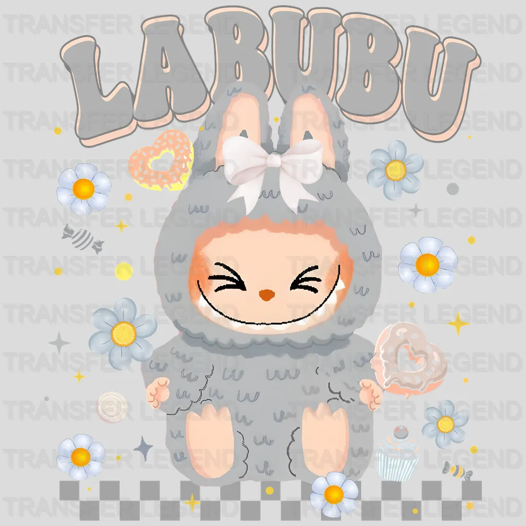 Keep Smile Labubu Design - DTF Heat Transfers