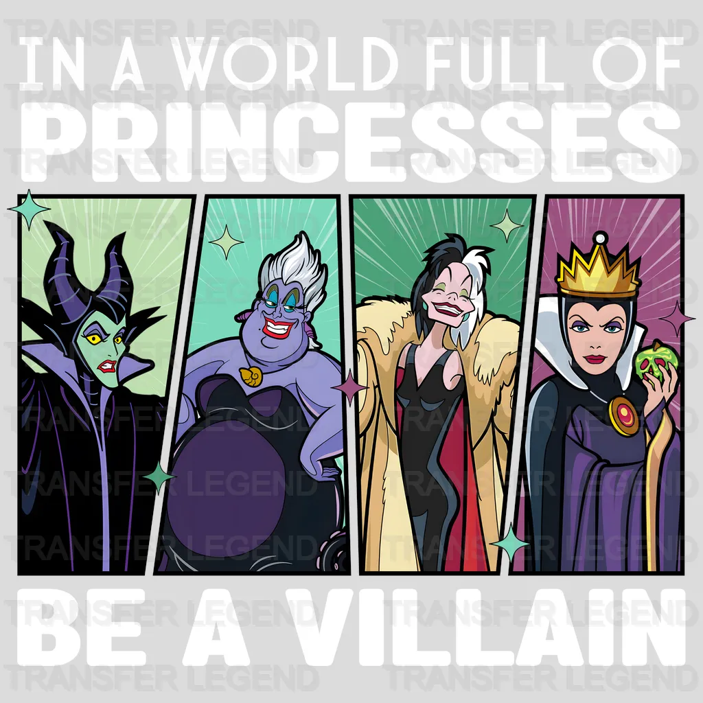 Full Of Princesses Disney Designs - DTF Heat Transfers