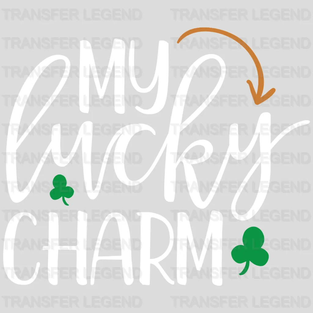 My Lucky Charm St. Patrick's Day Design - DTF heat transfer - transferlegend