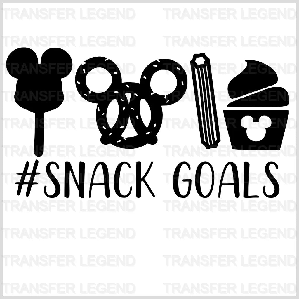 SnackGoals Design - DTF heat transfer - transferlegend