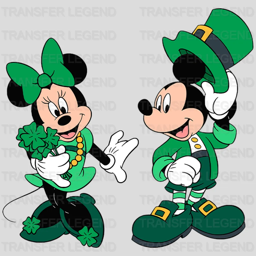 Cartoon St. Patrick's Day Design - DTF heat transfer - transferlegend