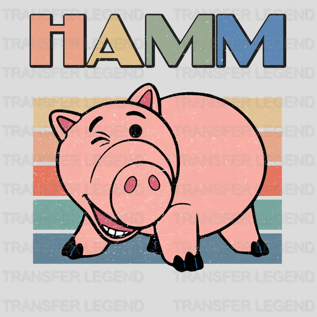 Hamm Toy Story Disney Designs - DTF Heat Transfers