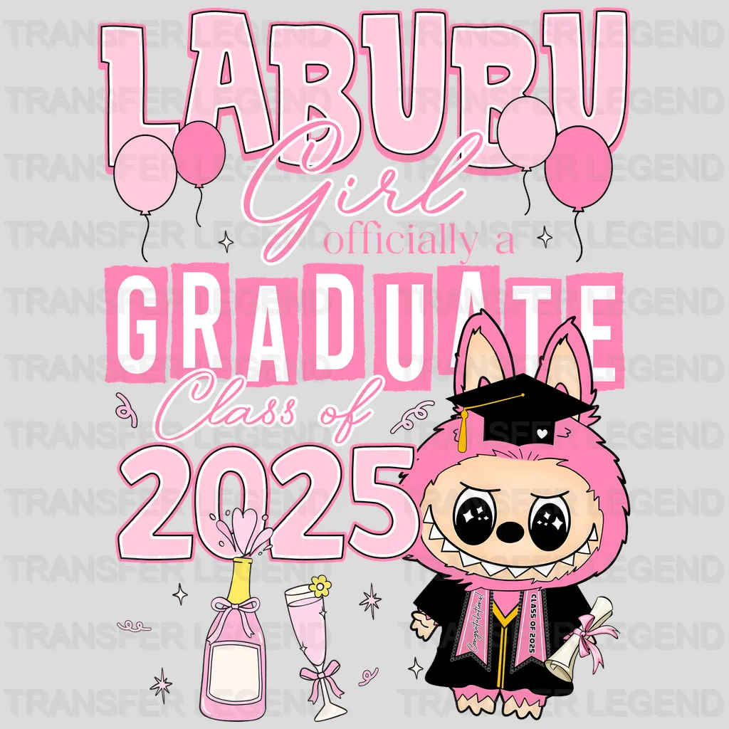 Girl of 2025 Labubu Design - DTF Heat Transfers