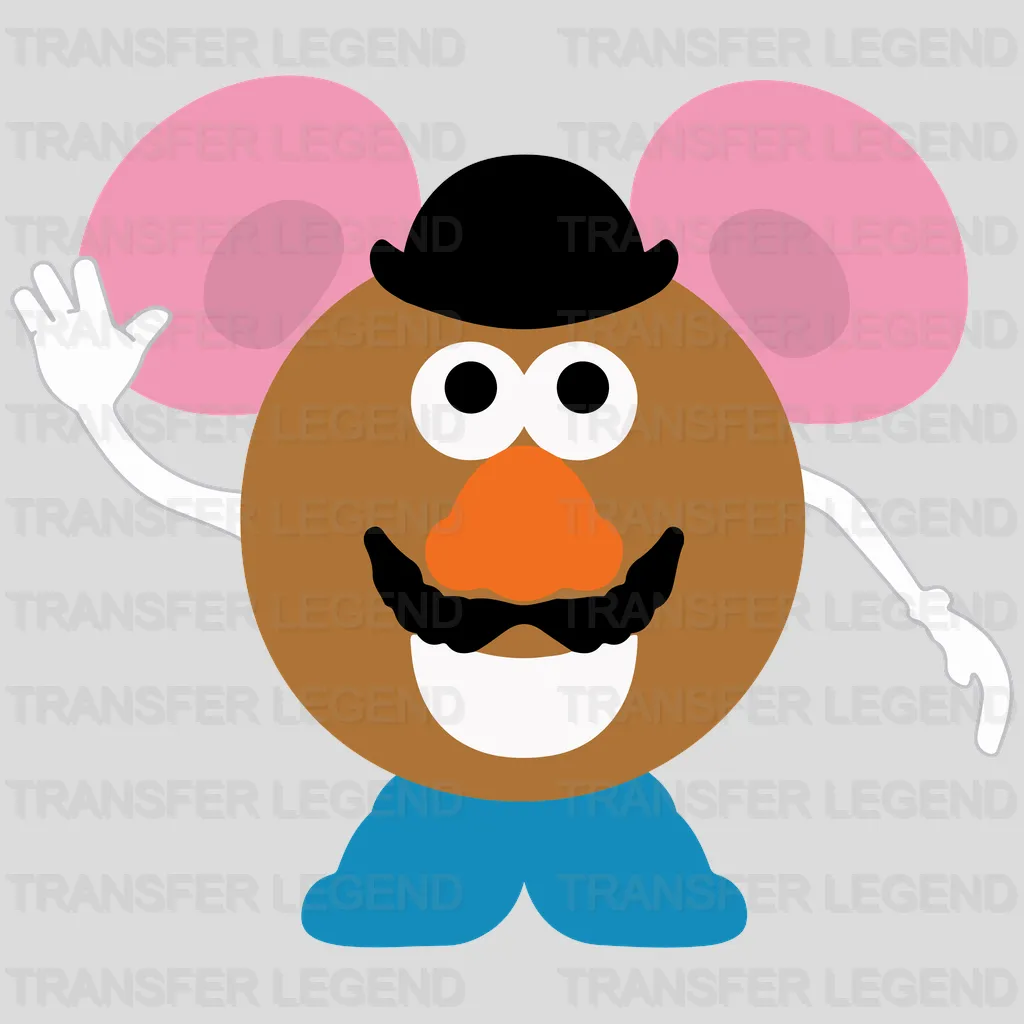 Mr. Potato Head Design - DTF heat transfer - transferlegend