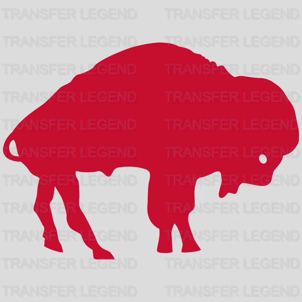 Buffalo Bills Buffalo Outline Silhouette NFL Design - DTF Heat Transfer