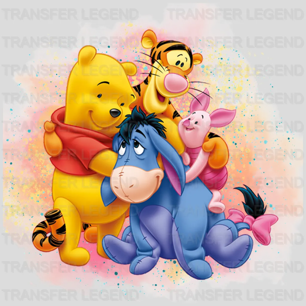 Love My Family Pooh  Disney Designs - DTF Heat Transfers