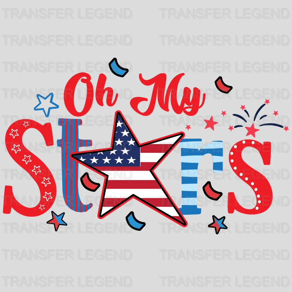 Oh My Stars DTF Transfer - transferlegend