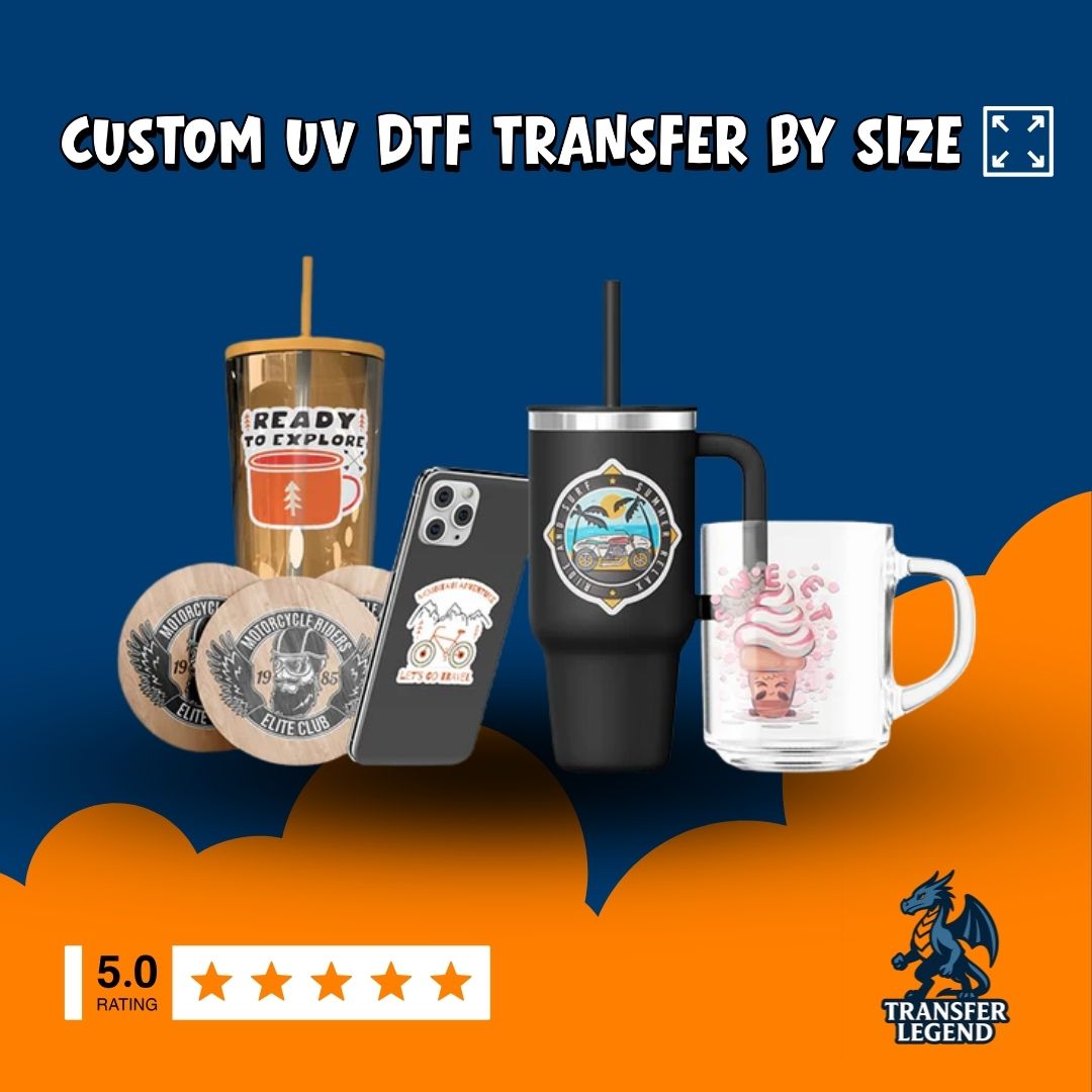 Custom UV Labels by Size - Transferlegend