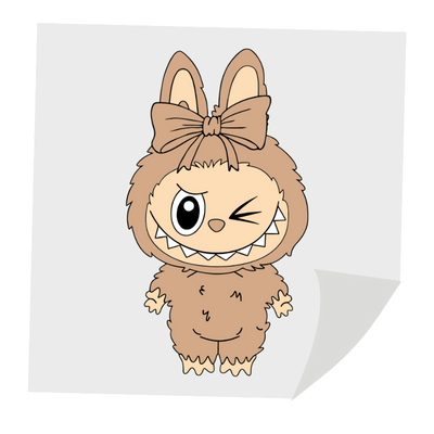 Labubu DTF Transfers