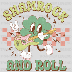 Shamrock And Roll St. Patrick's Day Design - DTF heat transfer - transferlegend