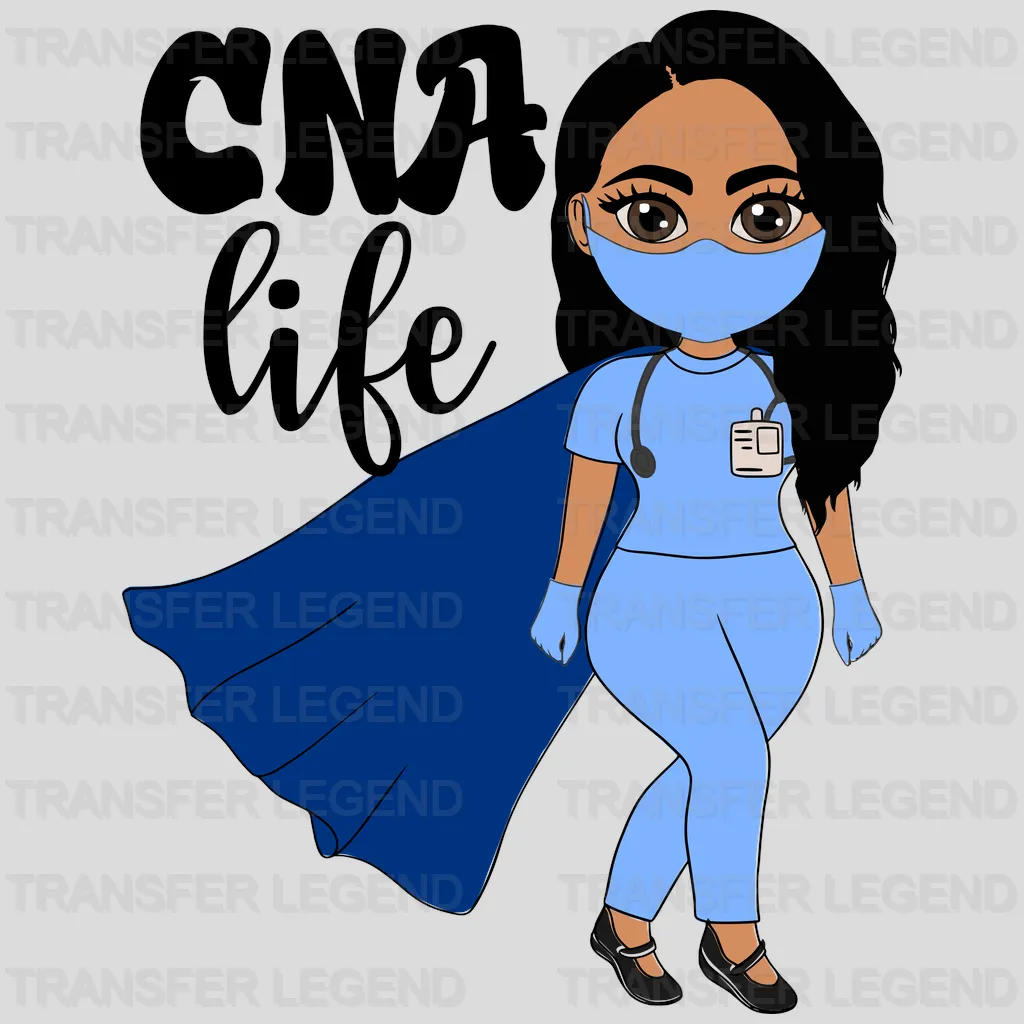 CNA Life Nurse design - DTF heat transfer - transferlegend