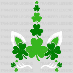 Unicorn St. Patrick's Day Design - DTF heat transfer - transferlegend