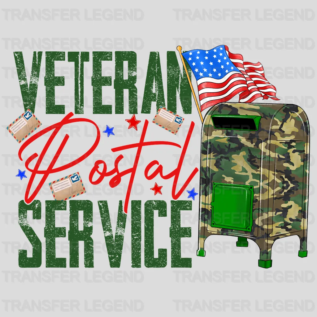 Vetrean Postal 4th July Design - DTF Heat Transfers - transferlegend