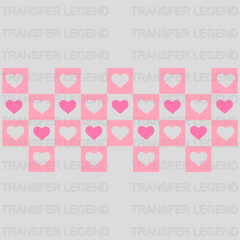 Hearts UV DTF Transfer Cup Wrap UV DTF Sticker - transferlegend