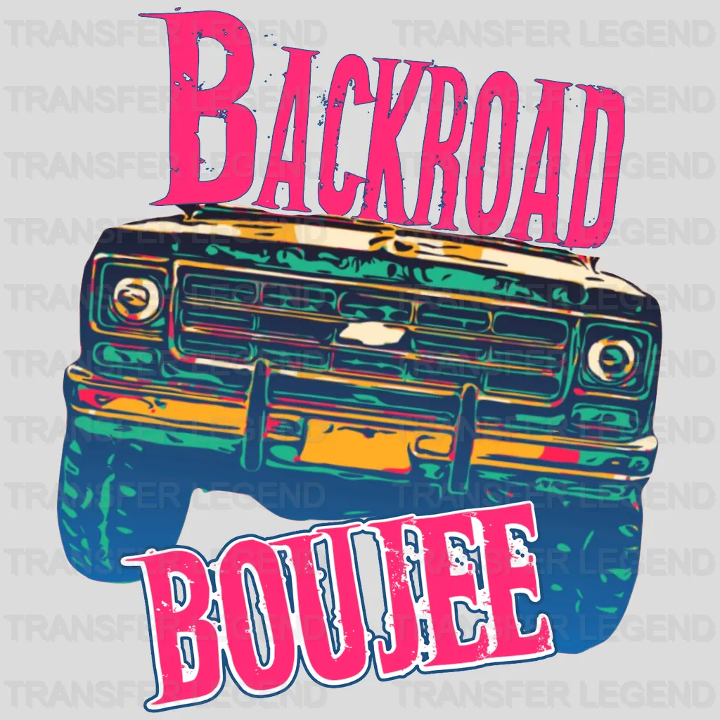 Backroad Boujee Design - DTF heat transfer - transferlegend