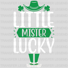 Little Mister Lucky St. Patrick's Day Design - DTF heat transfer - transferlegend