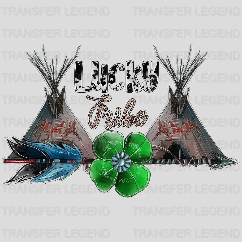 Lucky Tribe St. Patrick's Day Design - DTF heat transfer - transferlegend