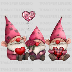 VALENTINES DAY LITTLE GNOMES - DTF heat transfer - transferlegend