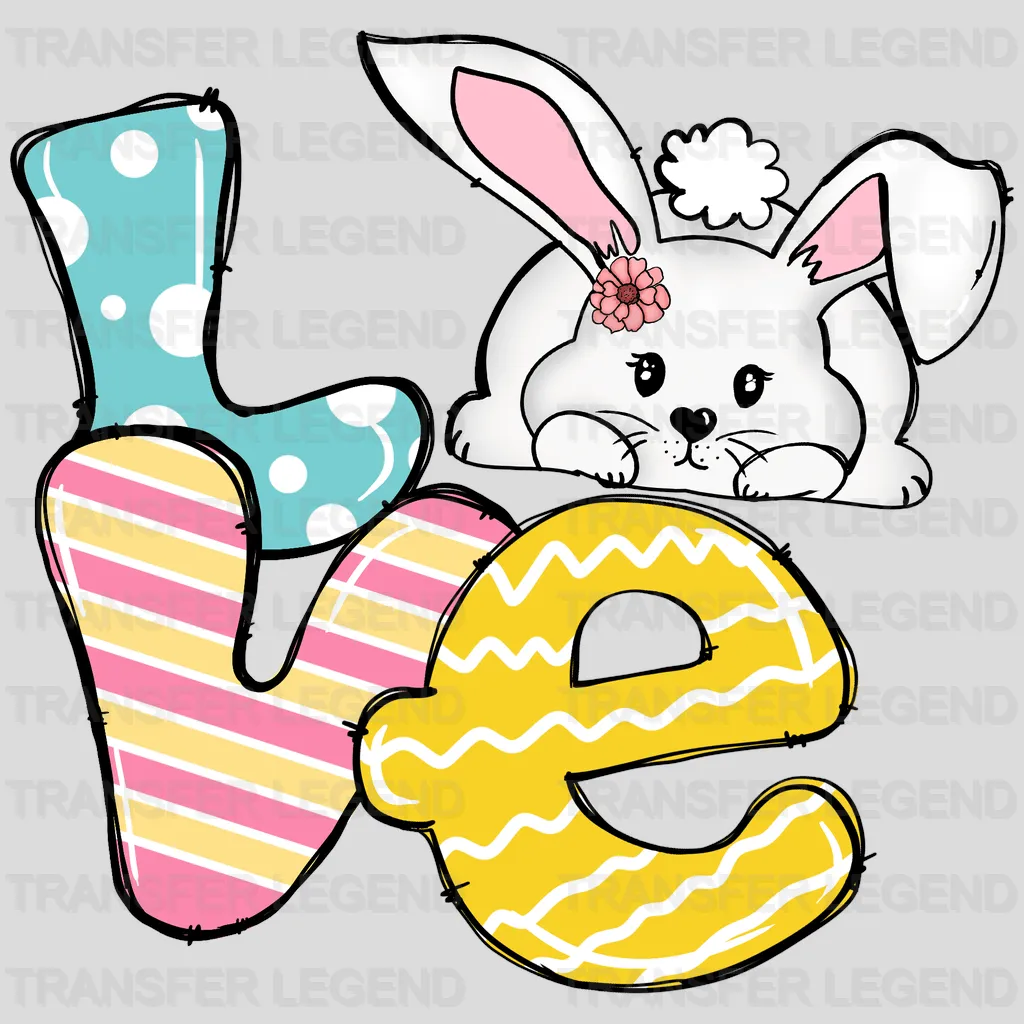 Easter Love Design - DTF heat transfer - transferlegend