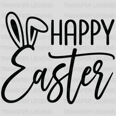 Happy Easter Bunny Ear Design- DTF heat transfer - transferlegend