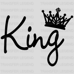 King And Queen Design - DTF heat transfer - transferlegend