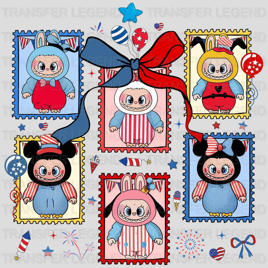 Baby Time Labubu Design - DTF Heat Transfers