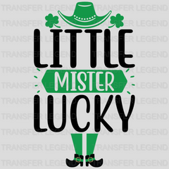 Little Mister Lucky St. Patrick's Day Design - DTF heat transfer - transferlegend