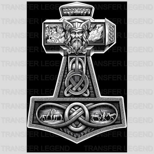 Viking Cross Nordic Design - DTF Heat Transfer - transferlegend