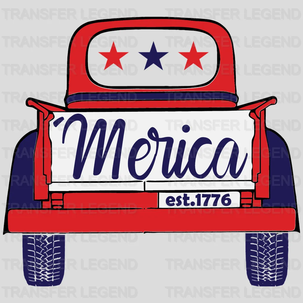 Merica Est 1776 DTF Transfer - transferlegend