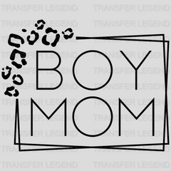 Boy Mom Leopard - New Mom - Pregnancy Announcement - Design - DTF heat transfer - transferlegend