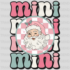 MINI SANTA Christmas Design - DTF heat transfer - transferlegend