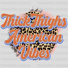 Thick Thighs American Vibes DTF Transfer - transferlegend