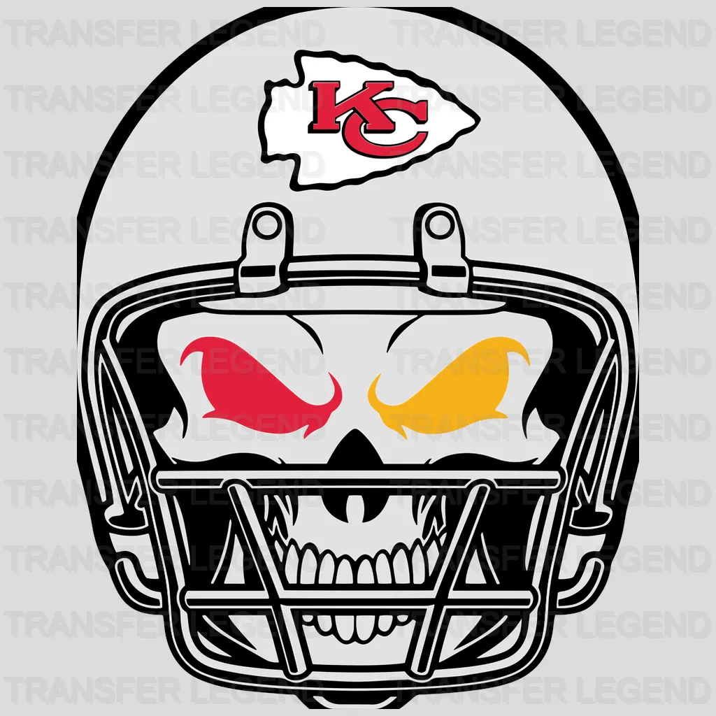 Kansas City Chiefs Dual Pointing Hands Logo NFL Design - DTF Heat Transfer