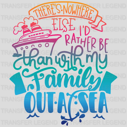 Family Out At Sea Family Trip DTF Transfer - transferlegend