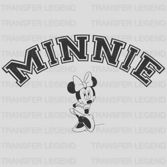 Minnie Solo Design - DTF heat transfer - transferlegend