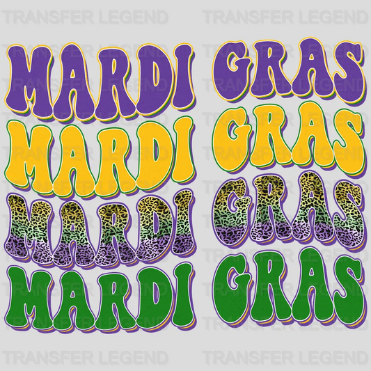 Mardi Gras Design- Mardi Gras DTF heat transfer - transferlegend