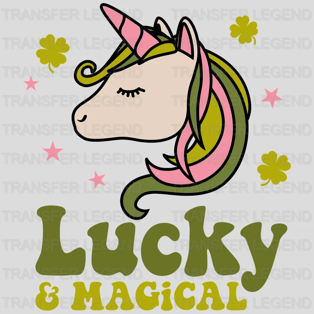 Lucky & Magical St. Patrick's Day Design - DTF heat transfer - transferlegend