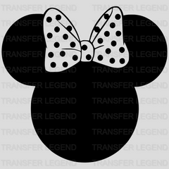 Mickey And Minnie Head Design - DTF heat transfer - transferlegend