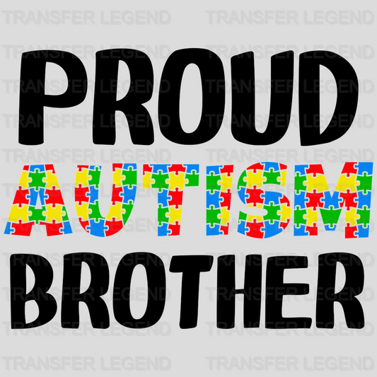 PROUD AUTISM BROTHER - DTF Heat Transfer - transferlegend