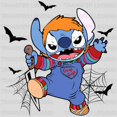 Disney Stitch Halloween Chucky Design - DTF heat transfer - transferlegend