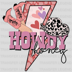 HOWDY HONEY HAT - DTF heat transfer - transferlegend