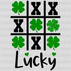 Lucky XOX St. Patrick's Day Design - DTF heat transfer - transferlegend