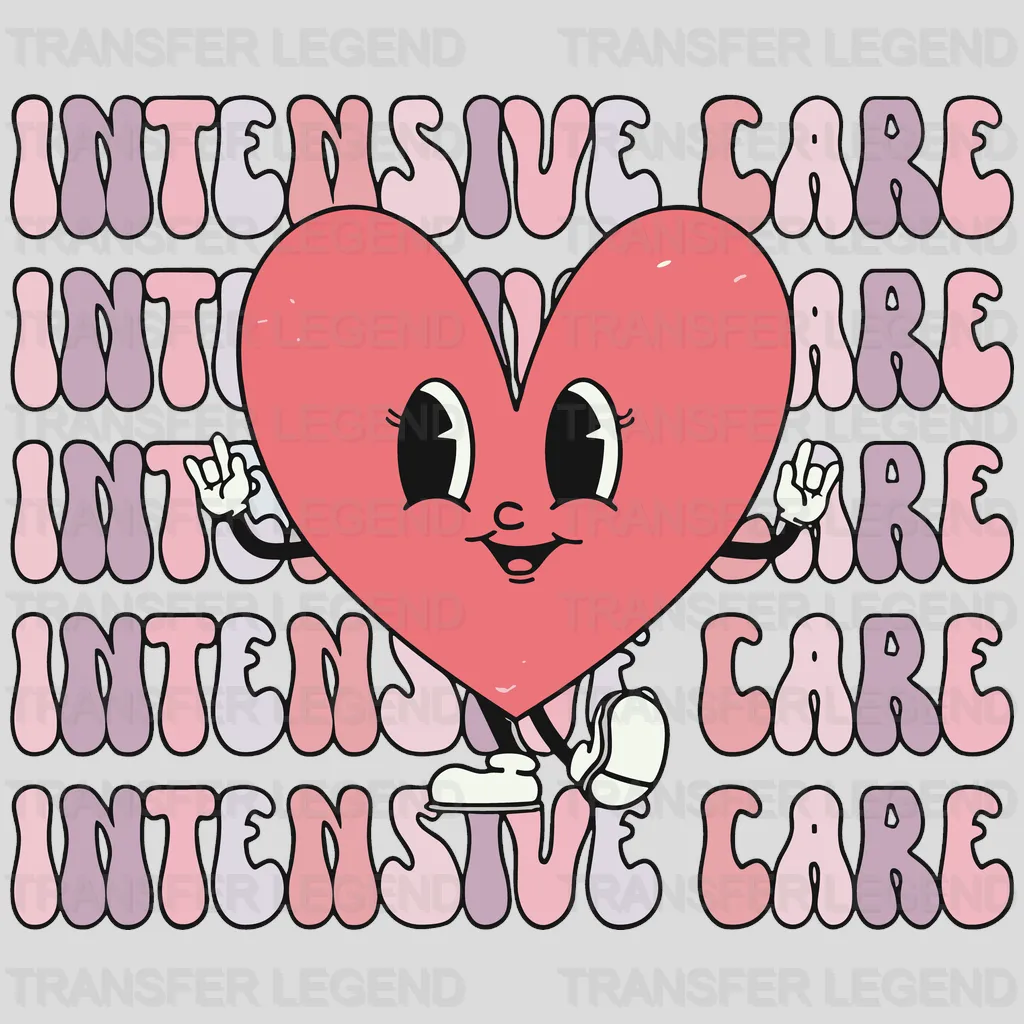 Intensive Care Valentine's Day Design - DTF heat transfer - transferlegend